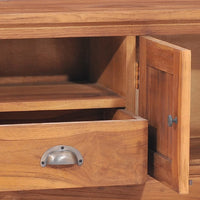 Thumbnail for TV-Schrank 100x30x40 cm Teak Massivholz