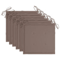 Thumbnail for Gartenstühle mit Kissen 6 Stk. Massivholz Akazie