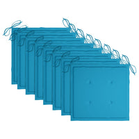 Thumbnail for Gartenstühle mit Kissen 8 Stk. Massivholz Akazie