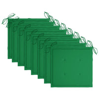 Thumbnail for Gartenstühle mit Kissen 8 Stk. Massivholz Akazie Grau