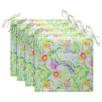 Thumbnail for Garten-Essstühle 4 Stk. mit Kissen Massivholz Akazie