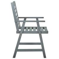 Thumbnail for Garten-Essstühle 6 Stk. Grau Massivholz Akazie