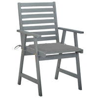 Thumbnail for Garten-Essstühle mit Kissen 8 Stk. Massivholz Akazie