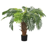 Thumbnail for Künstliche Palme Cycas mit Topf 90 cm Grün