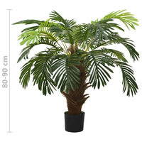Thumbnail for Künstliche Palme Cycas mit Topf 90 cm Grün