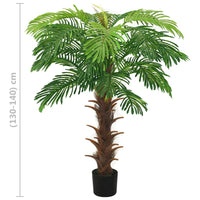 Thumbnail for Künstliche Palme Cycas mit Topf 140 cm Grün