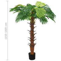 Thumbnail for Künstliche Palme Cycas mit Topf 160 cm Grün