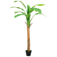 Thumbnail for Künstlicher Bananenbaum mit Topf 165 cm Grün