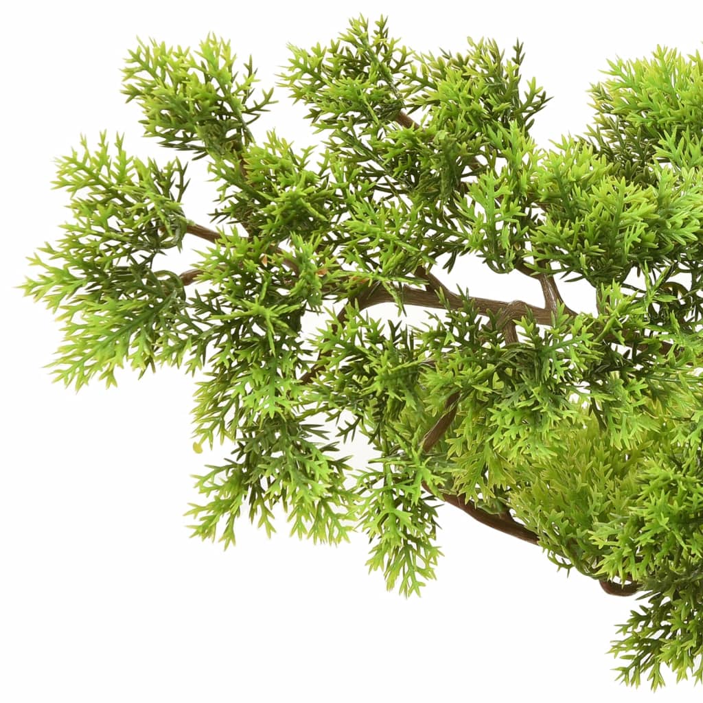 Künstlicher Bonsai Zypresse mit Topf 60 cm Grün