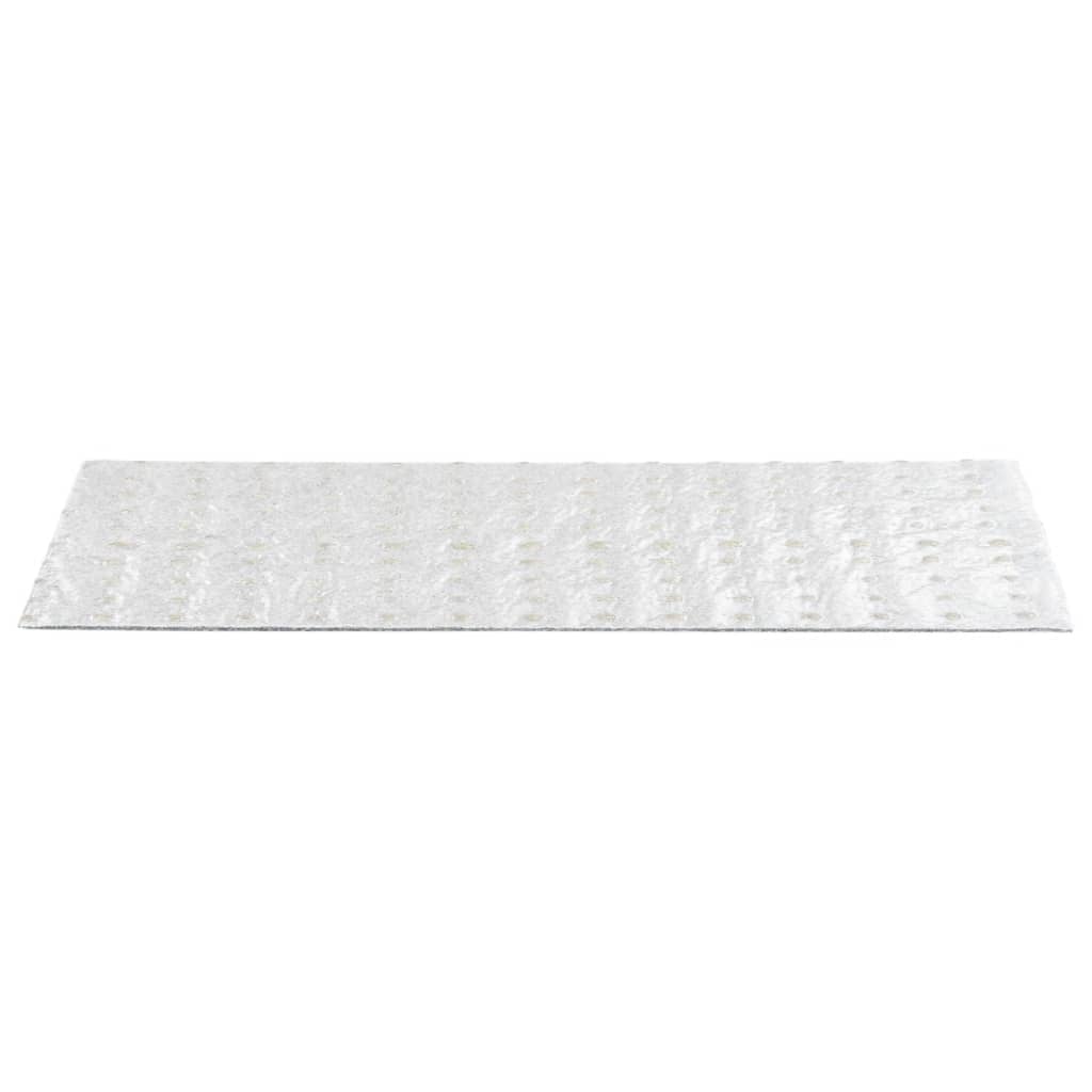 Selbstklebende Treppenmatten 15 Stk. 76x20 cm Hellgrau