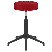 Thumbnail for Essstühle 2 Stk. Drehbar Weinrot Samt