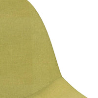 Thumbnail for Esszimmerstühle 2 Stk. Drehbar Grün Stoff