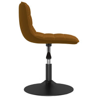 Thumbnail for Esszimmerstuhl Drehbar Braun Samt