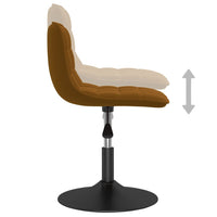 Thumbnail for Esszimmerstuhl Drehbar Braun Samt