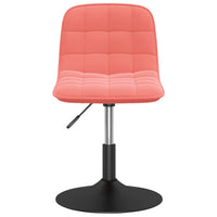 Thumbnail for Esszimmerstühle 2 Stk. Drehbar Rosa Samt