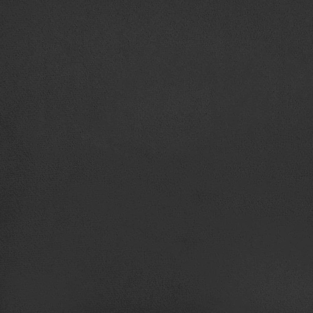 Esszimmerstuhl Drehbar Schwarz Samt