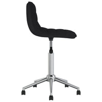 Thumbnail for Esszimmerstühle 2 Stk. Drehbar Schwarz Stoff