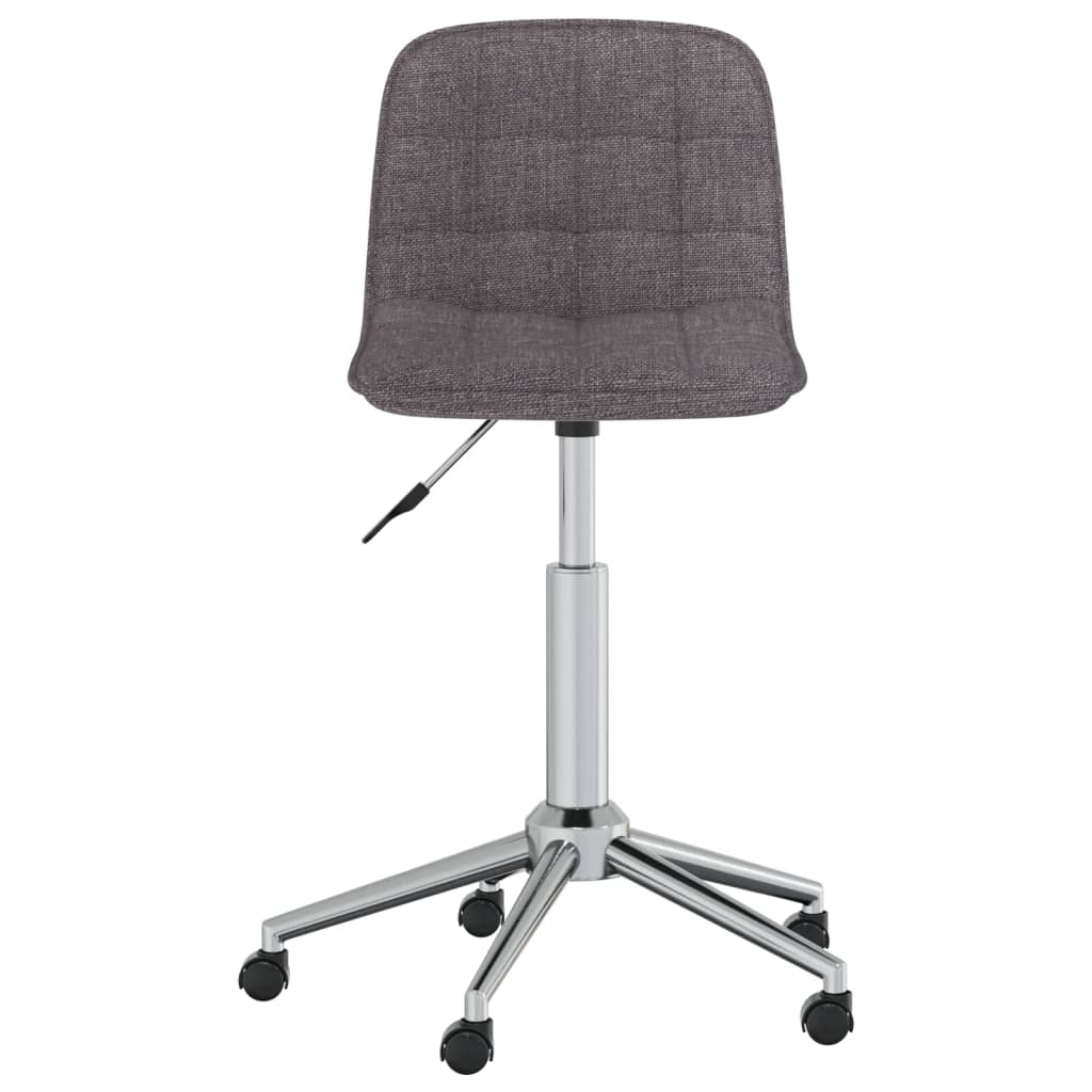 Esszimmerstühle 2 Stk. Drehbar Taupe Stoff