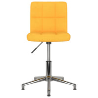 Thumbnail for Esszimmerstühle 2 Stk. Drehbar Senfgelb Stoff