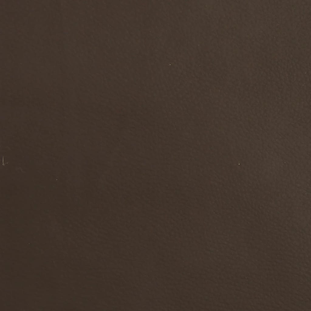 Drehbare Esszimmerstühle 2 Stk. Braun Kunstleder