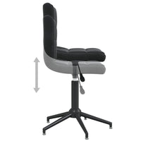 Thumbnail for Esszimmerstühle 2 Stk. Drehbar Schwarz Samt