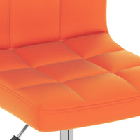 Thumbnail for Drehbare Esszimmerstühle 2 Stk. Orange Kunstleder
