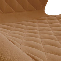 Thumbnail for Esszimmerstuhl Drehbar Braun Samt