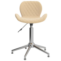 Thumbnail for Esszimmerstühle 2 Stk. Drehbar Creme Samt