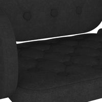 Thumbnail for Barhocker 2 Stk. Schwarz Stoff