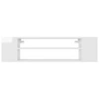 Thumbnail for TV-Hängeschrank Hochglanz-Weiß 100x30x26,5 cm Holzwerkstoff