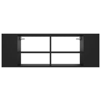 Thumbnail for TV-Wandschrank Schwarz 102x35x35 cm Holzwerkstoff