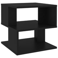 Thumbnail for Beistelltisch Schwarz 40x40x40 cm Holzwerkstoff