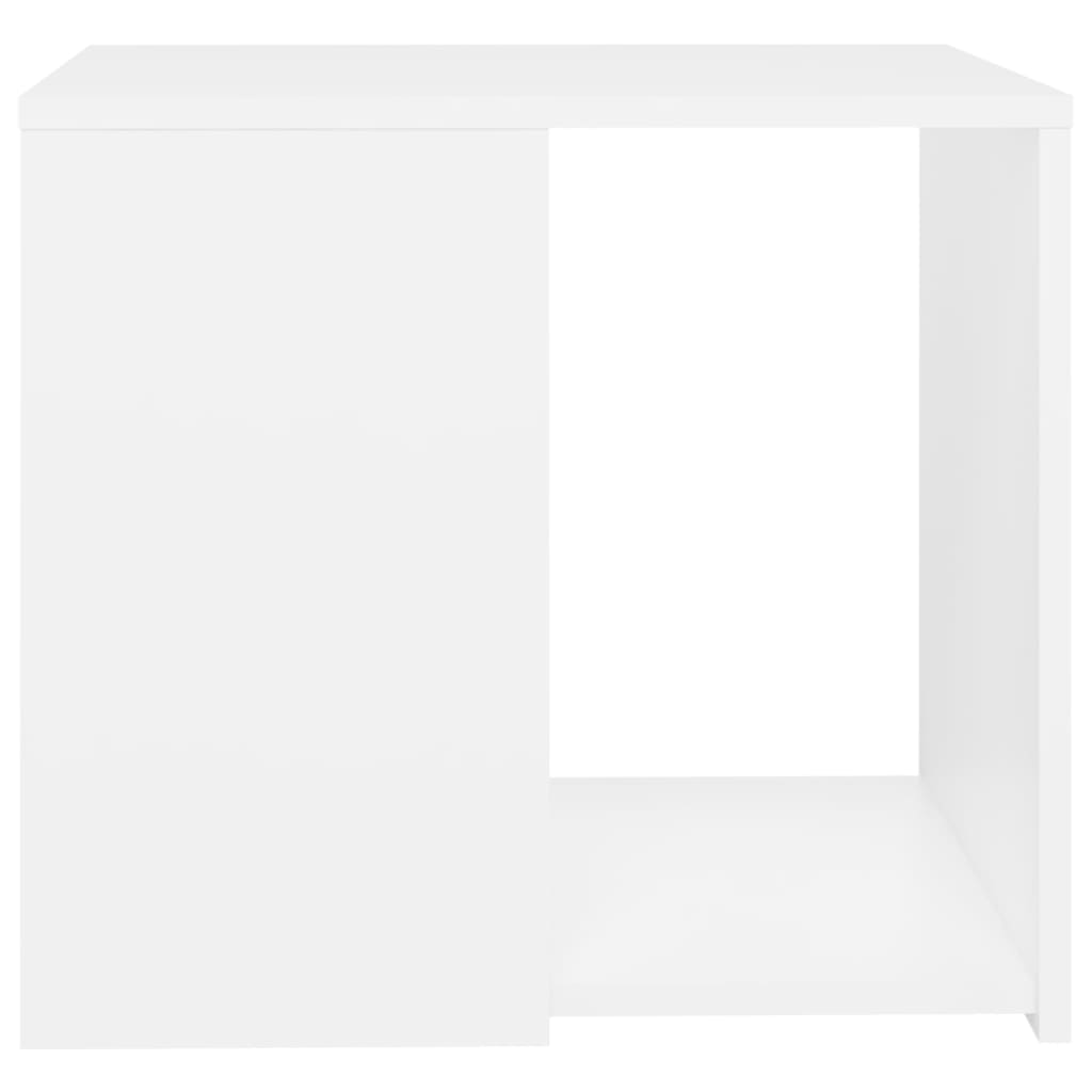Beistelltisch Weiß 50x50x45 cm Holzwerkstoff