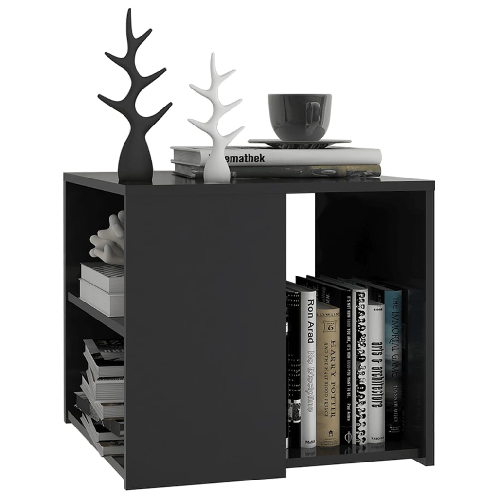 Beistelltisch Grau 50x50x45 cm Holzwerkstoff