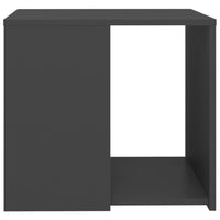 Thumbnail for Beistelltisch Grau 50x50x45 cm Holzwerkstoff