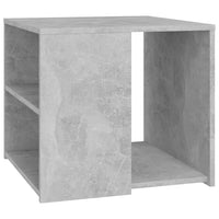 Thumbnail for Beistelltisch Betongrau 50x50x45 cm Holzwerkstoff