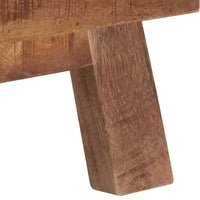 Thumbnail for TV-Schrank 110x30x40 cm Raues Mangoholz