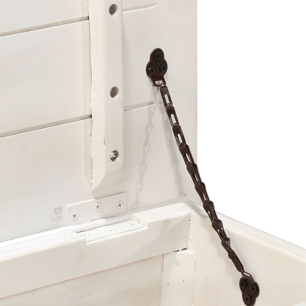 Truhe 110x30x40 cm Massivholz Akazie