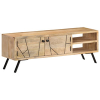 Thumbnail for TV-Schrank 110x30x40 cm Mango Massivholz