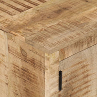 Thumbnail for TV-Schrank mit Rädern 110x30x37 cm Massivholz Mango