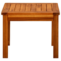 Thumbnail for Garten-Couchtisch 45x45x36 cm Massivholz Akazie