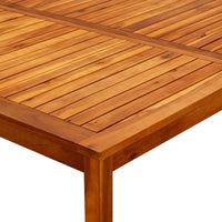Thumbnail for Garten-Couchtisch 110x110x45 cm Massivholz Akazie