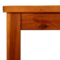 Thumbnail for Garten-Couchtisch 110x110x45 cm Massivholz Akazie