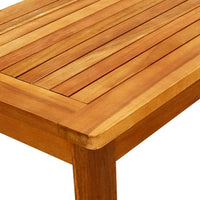 Thumbnail for Garten-Couchtisch 70x40x36 cm Massivholz Akazie