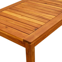 Thumbnail for Garten-Couchtisch 90x50x36 cm Massivholz Akazie