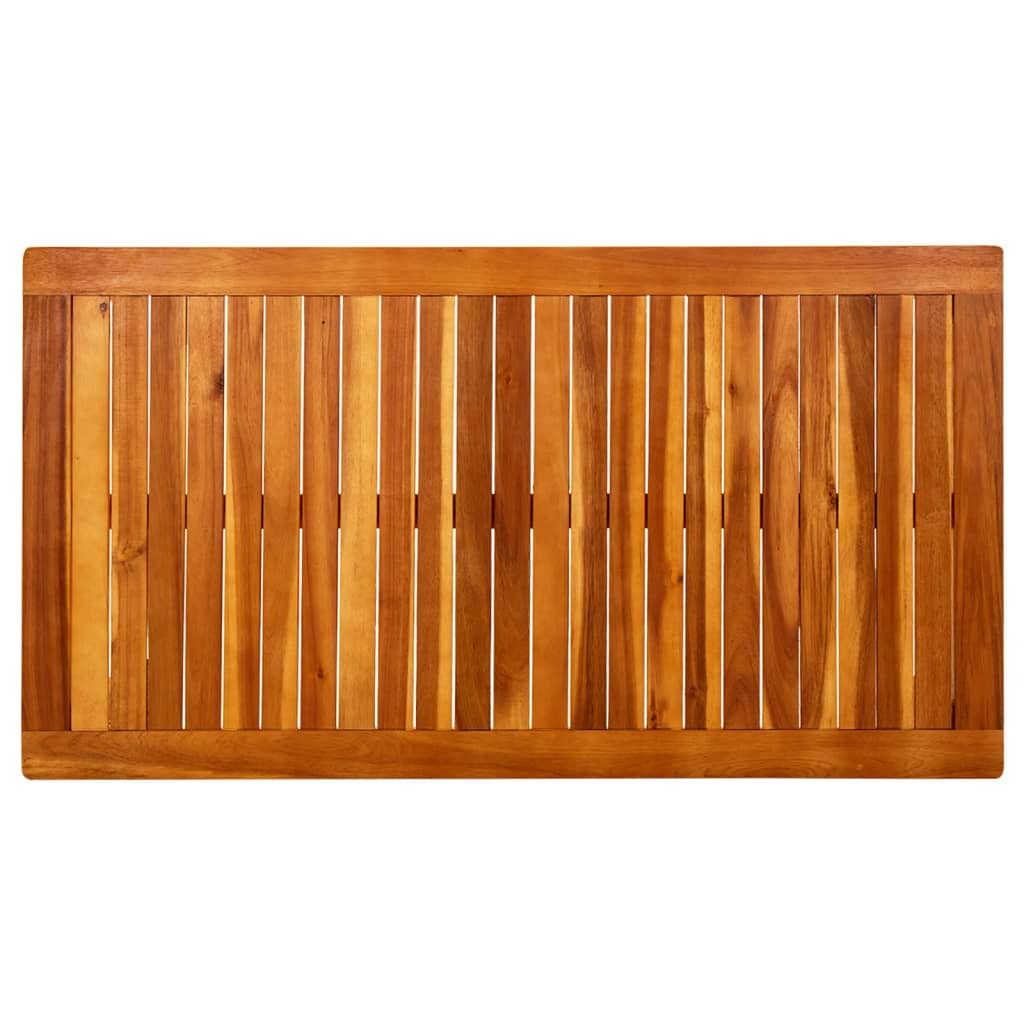 Garten-Couchtisch 110x60x45 cm Massivholz Akazie