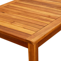 Thumbnail for Garten-Couchtisch 110x60x45 cm Massivholz Akazie