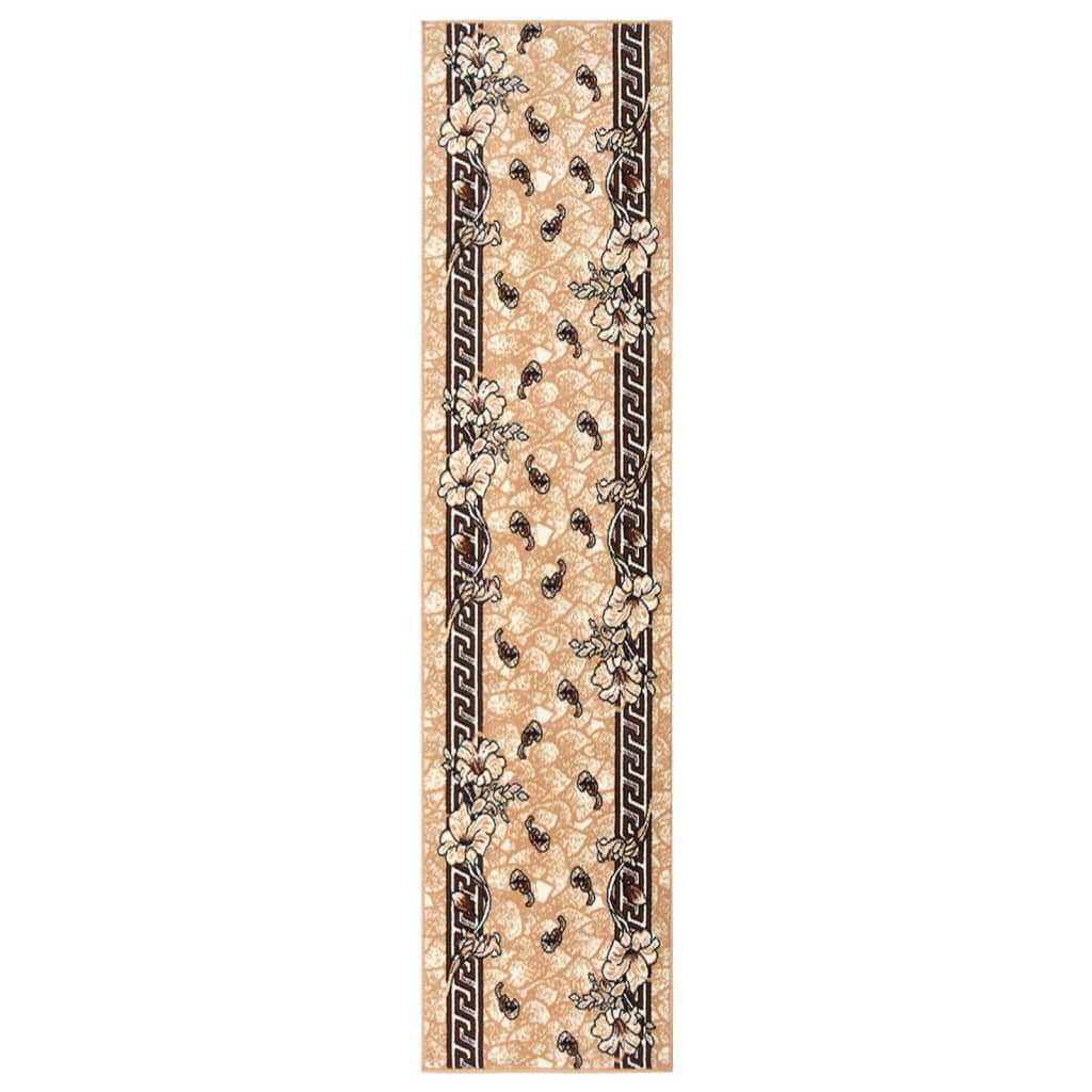 Teppichläufer BCF Beige 100x450 cm