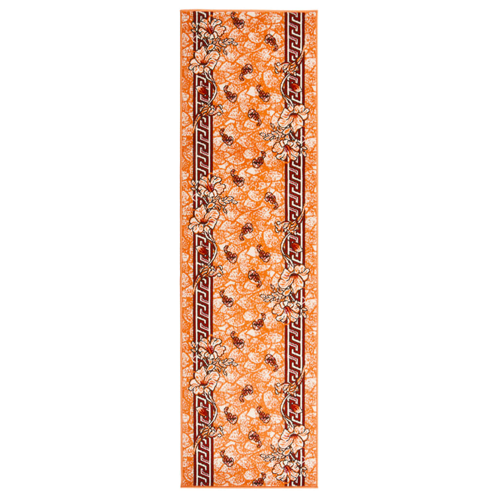 Teppichläufer BCF Terrakottarot 80x300 cm