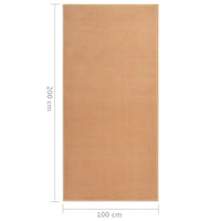 Thumbnail for Teppichläufer BCF Beige 100x200 cm